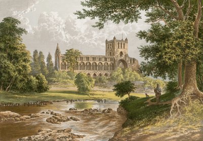 Jedburgh Abbey by Alexander Francis Lydon